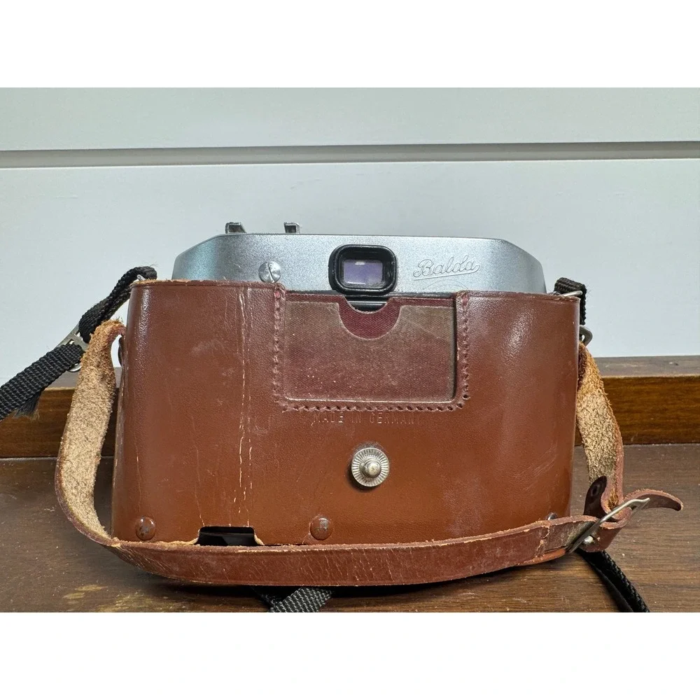 Vintage Balda Baldessa 1b 35mm Film Camera Baldanar 2.8/45 Lens W Germany Case